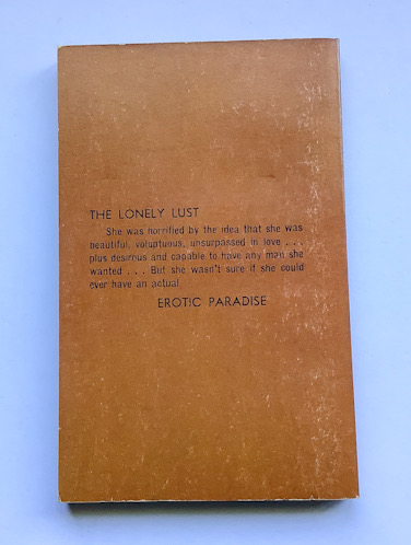 EROTIC PARADISE Matthew Stein United States paperback sleaze pulp fiction book 1967